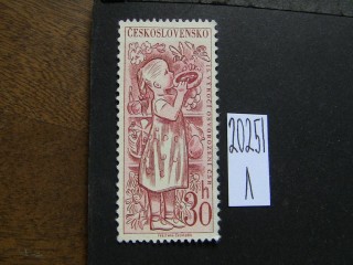 Фото марки Чехословакия 1960г *