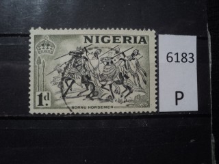 Фото марки Нигерия 1953г