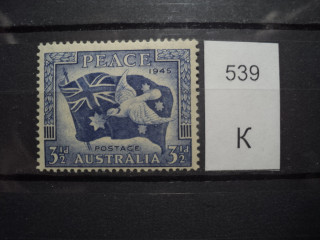 Фото марки Австралия 1945г **