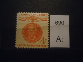 Фото марки США 1961г **