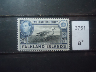 Фото марки Брит. Фалклендские острова 1938г **