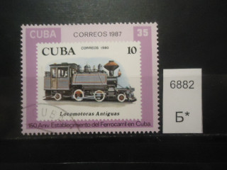 Фото марки Куба 1987г