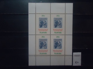 Фото марки Австралия малый лист *