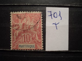 Фото марки Франц. Мартиника 1899г