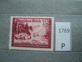Фото марки Германия Рейх 1939г **