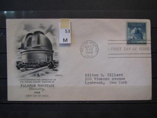 Фото марки США 1948г FDC (первый день гашения)