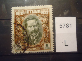 Фото марки Литва 1928г