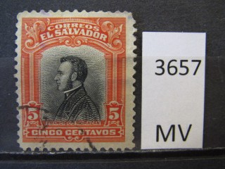 Фото марки Сальвадор 1912г