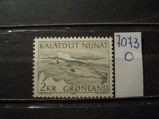 Фото марки Гренландия 1975г **