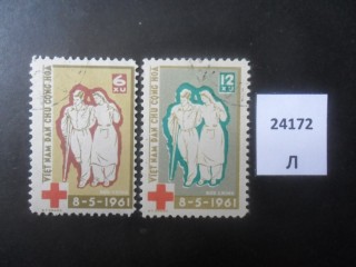 Фото марки Вьетнам 1961г серия