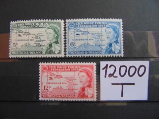Фото марки Британские Тринидад и Тобаго серия 1958г **