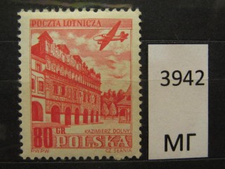 Фото марки Польша 1954г *