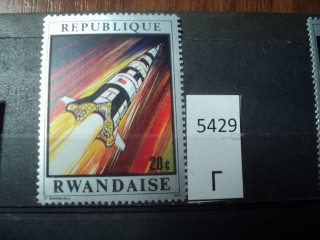Фото марки Руанда 1970г **