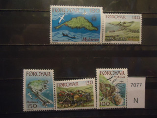 Фото марки Форерские острова 1978г серия **