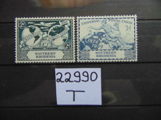 Фото марки Британская Южная Родезия 1949г **