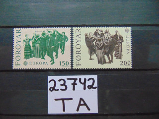 Фото марки Форерские Острова серия 1981г **