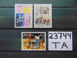 Фото марки Форерские Острова серия 1986г **