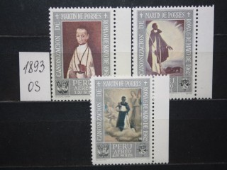 Фото марки Перу 1965г серия **