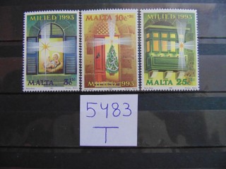 Фото марки Мальта серия 1993г **
