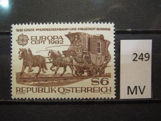 Фото марки Австрия 1982г *