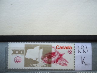 Фото марки Канада 1976г *