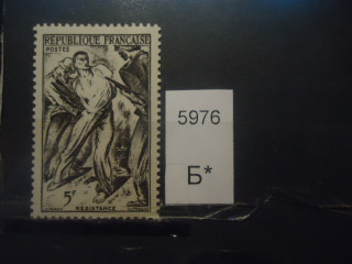 Фото марки Франция 1947г **
