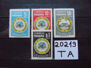 Фото марки Панама авиапочта 1958г **