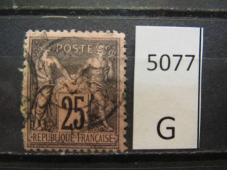 Фото марки Франция 1889г