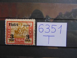 Фото марки Тува 1932г