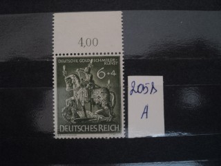 Фото марки Германия Рейх 1943г *