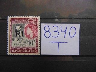 Фото марки Британский Басутоленд 1961г **