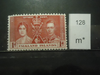 Фото марки Брит. Фалклендские острова 1937г *