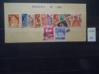 Фото марки Швейцария набор марок
