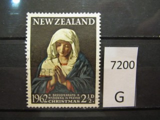 Фото марки Новая Зеландия 1962г