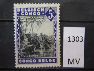 Фото марки Бельгийское Конго 1938г *