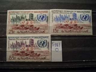 Фото марки Мавритания серия 1962г *