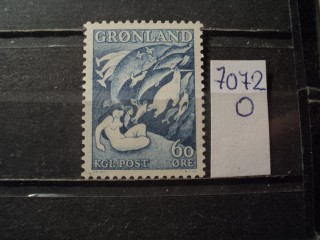 Фото марки Гренландия 1957г **