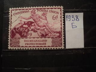 Фото марки Брит. Бечуанленд 1949г