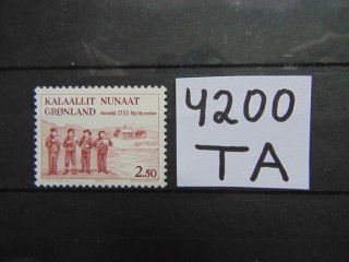 Фото марки Гренландия марка 1983г **