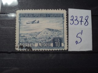 Фото марки Албания 1950г