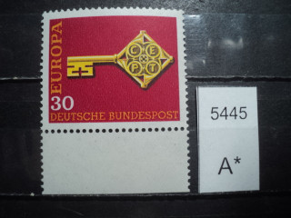 Фото марки Германия ФРГ 1968г **