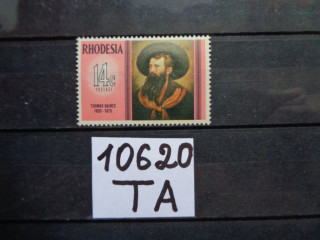 Фото марки Родезия марка 1975г **