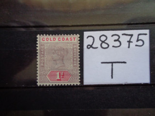 Фото марки Британский Золотой Берег 1896г *