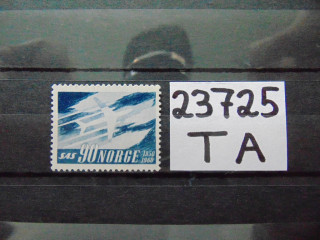 Фото марки Норвегия марка 1961г **