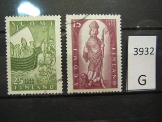 Фото марки Финляндия 1955г серия