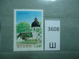 Фото марки Аландские острова 1991г **