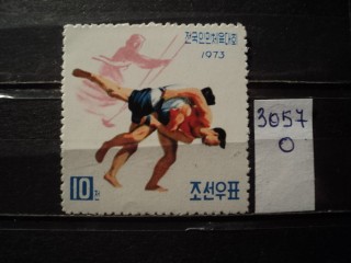 Фото марки Северная Корея 1973г **