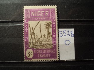 Фото марки Франц. Нигер 1933г *