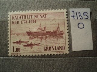 Фото марки Гренландия 1974г **