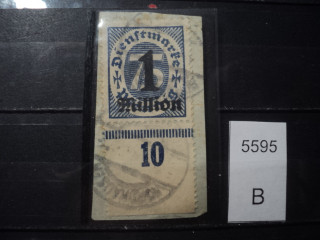 Фото марки Германия (вырезка) 1923г
